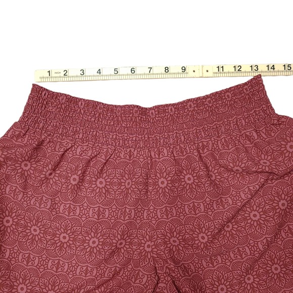 prAna Elastic Waist Loose Flowy Summer Pants Wmns L Bohemian Comfortcore Casual - Picture 3 of 7